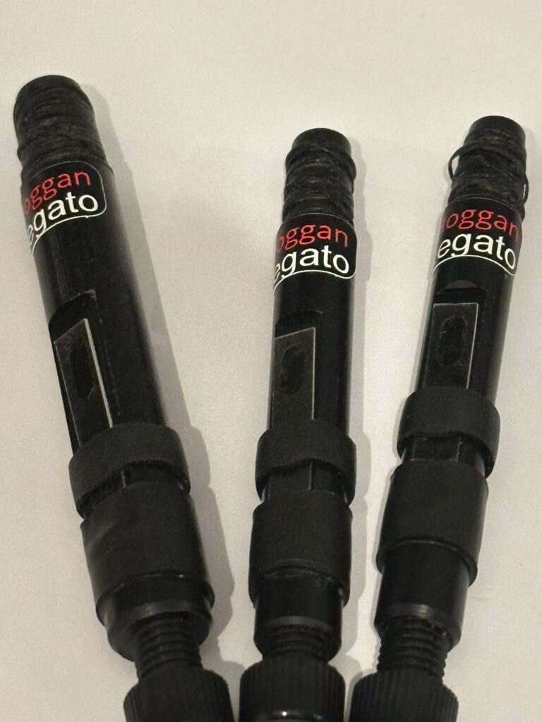 Hoggan legato drone reeds